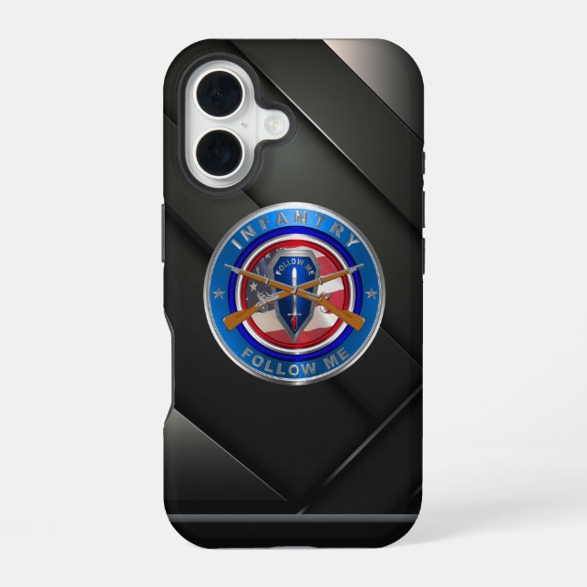 Funda Para iPhone 16 Infantería 1 (Reverso )