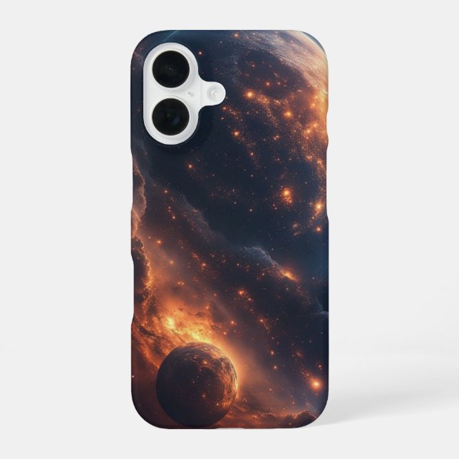 Funda Para iPhone 16 Inferno Nebula Rising (Reverso )