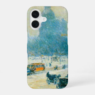 Funda Para iPhone 16 Invierno en Union Square de Frederick Childe Hassa