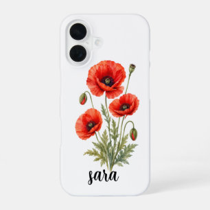 Funda Para iPhone 16 iPhone 16 floral mono