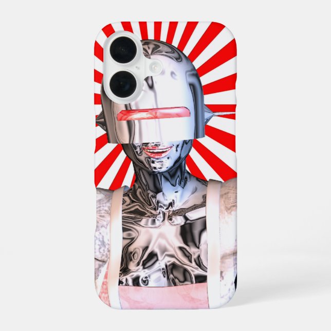 Funda Para iPhone 16 iRobot (Reverso )