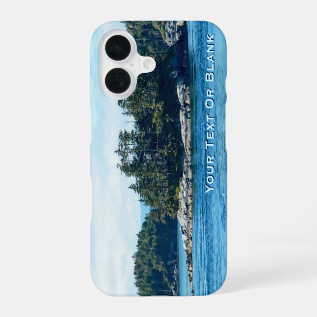 Funda Para iPhone 16 Isla Salish (Reverso )