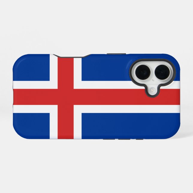 Funda Para iPhone 16 Islandia (Reverso Horizontal)