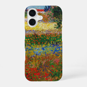 Funda Para iPhone 16 Jardín de flores, Van Gogh