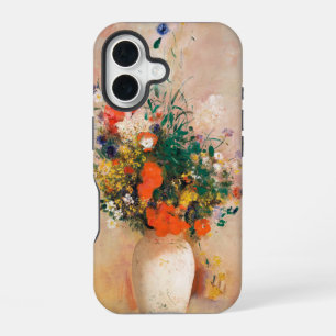 Funda Para iPhone 16 Jarrón de Flores por Redon Post-Impresionista