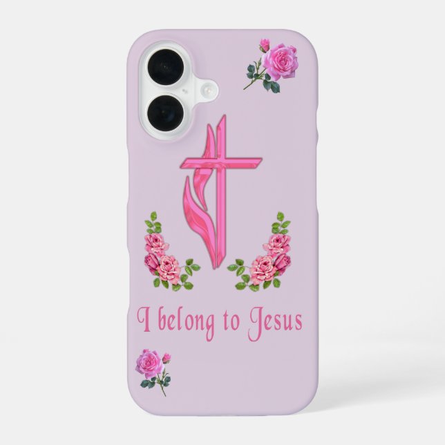 Funda Para iPhone 16 Jesús (Reverso )