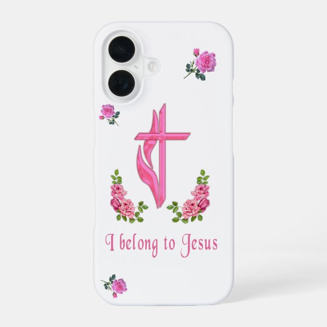 Funda Para iPhone 16 Jesús (Reverso )