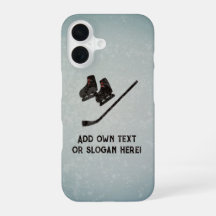 Jugador de Hockey - Patines y Palo de Deporte - ag