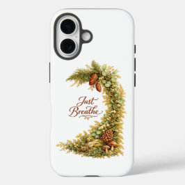 Funda para iPhone 16 Just Breathe Piña de Pino Acu