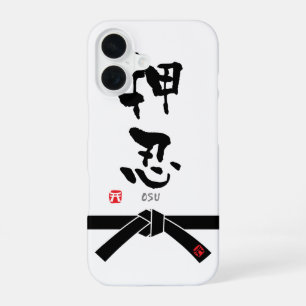 Funda Para iPhone 16 KANJI 'Osu' (términos de Budo)