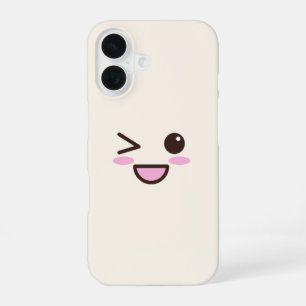Funda para iPhone 16 Kawaii Eyes – Teléfono lindo 