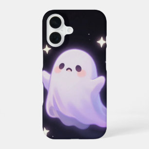 Funda Para iPhone 16 Kawaii Glowing Ghost Phone Case
