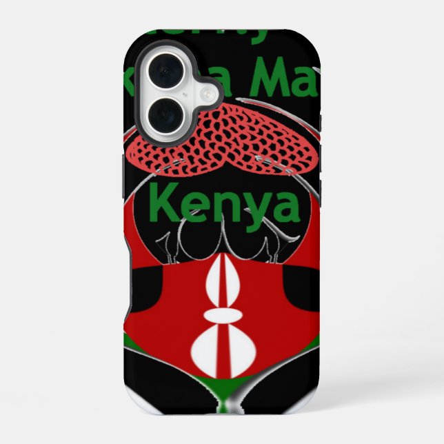 Funda Para iPhone 16 Kenia (Reverso )
