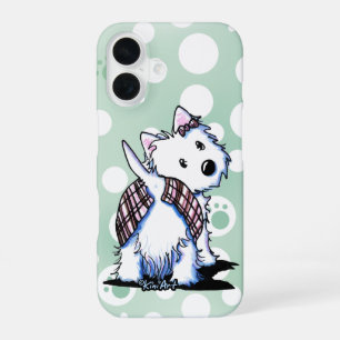 Funda Para iPhone 16 KiniArt Westie Vestido Con Kilt