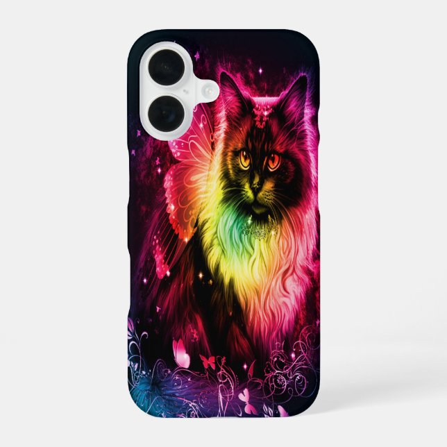 Funda Para iPhone 16 Kitty (Reverso )