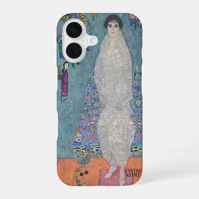 Funda Para iPhone 16 Klimt – Elisabeth Lederer Portrait – Personalized (Reverso )