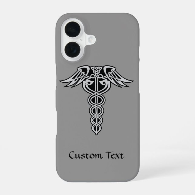 Funda Para iPhone 16 Knot Caduceus Celtic (Reverso )