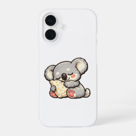 Funda Para iPhone 16 Koala Dormido con Almohada