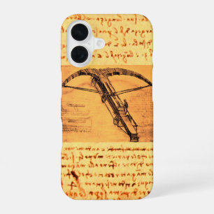 Funda Para iPhone 16 LA BALLISTA GIGANTE Dibujo de Leonardo da Vinci