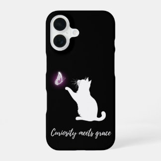 Funda Para iPhone 16 La curiosidad se encuentra con la gracia
