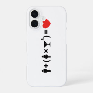 Funda Para iPhone 16 La ecuación del amor para mujeres