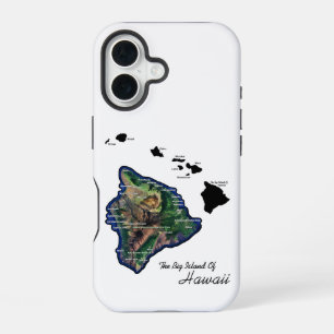 Funda Para iPhone 16 La Gran Isla de Hawái con Islas Hawái