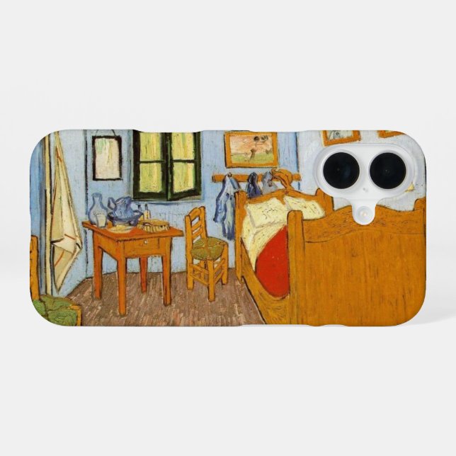 Funda Para iPhone 16 La habitación de Van Gogh (Reverso Horizontal)
