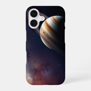 Funda Para iPhone 16 La Joya del Sistema Solar: el impresionante Saturn