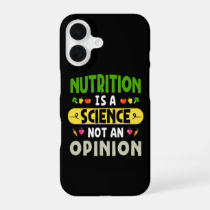 Funda Para iPhone 16 La nutrición es una ciencia, no una opinión Nutric