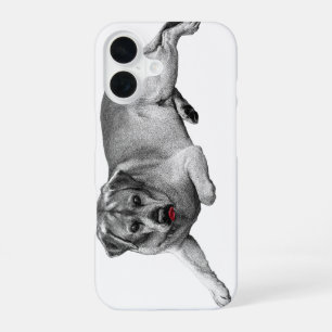 Funda Para iPhone 16 Labrador descarado – Diversión atrevida