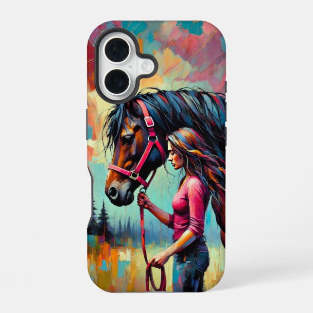 Funda Para iPhone 16 Lady iPhone 16 Funda duro (Reverso )