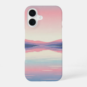 Funda Para iPhone 16 Lago Tranquilo Vintage