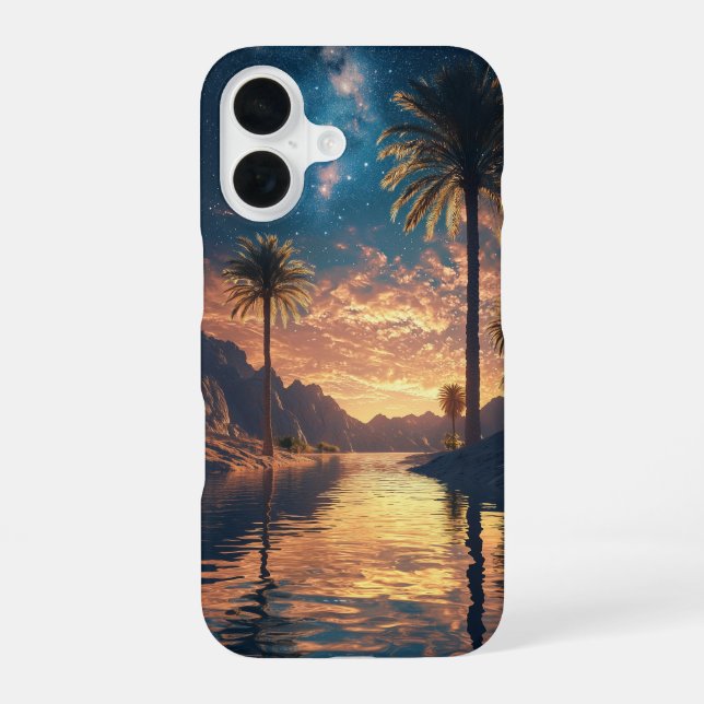 Funda Para iPhone 16 Laguna de Sueños (Reverso )