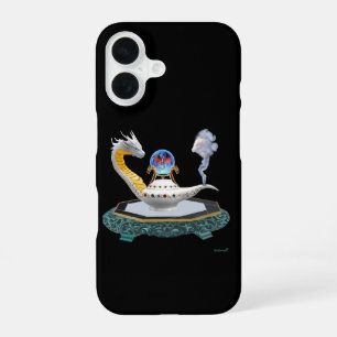 Funda Para iPhone 16 Lámpara de Cerámica Mágica de Dragón Fantasía Artí