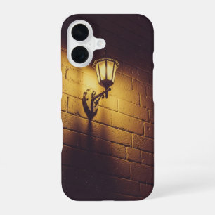 Funda Para iPhone 16 Lámpara de pared de callejón vintage