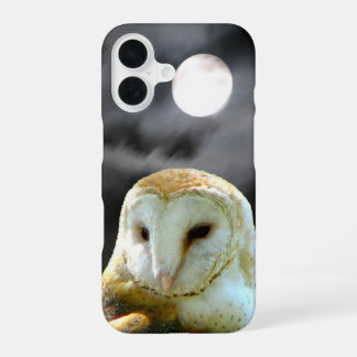 Funda Para iPhone 16 Lechuza Barn Luna Llena