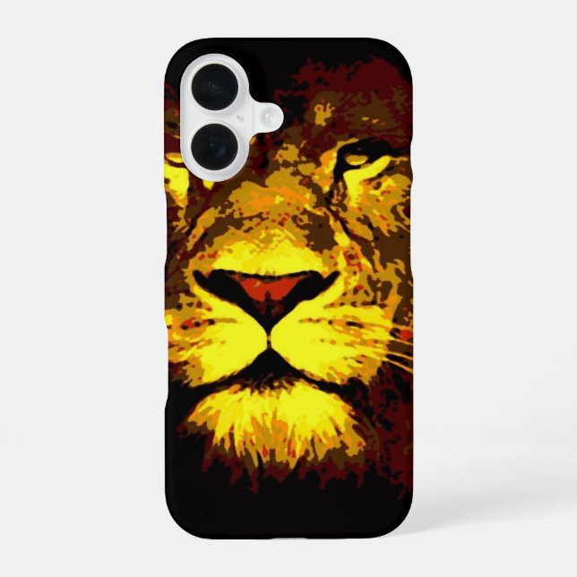 Funda Para iPhone 16 León (Reverso )