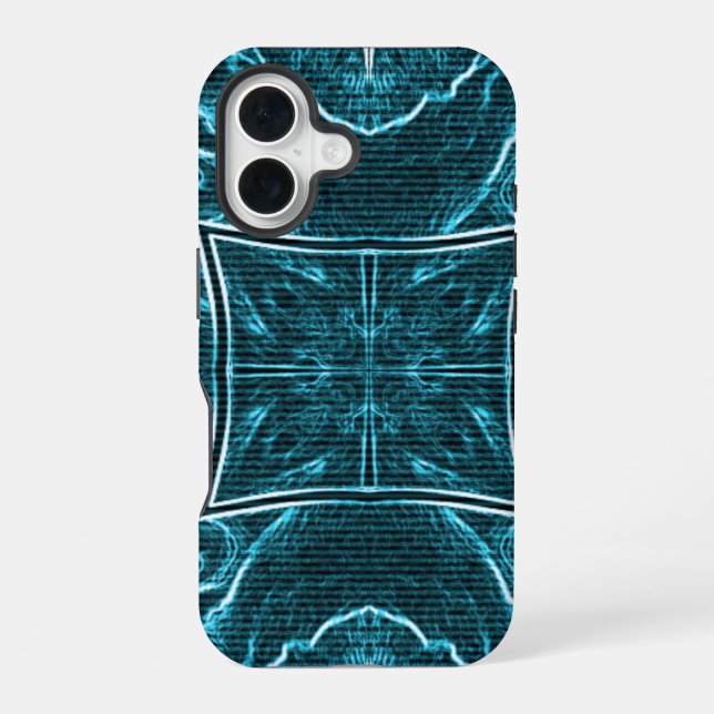 Funda Para iPhone 16 León ingenioso (Reverso )
