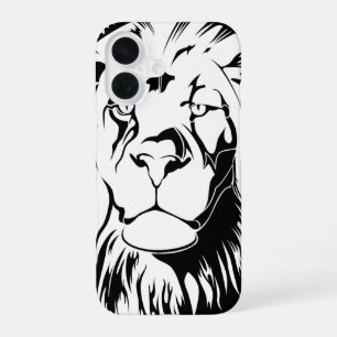 Funda Para iPhone 16 León Tribal 002