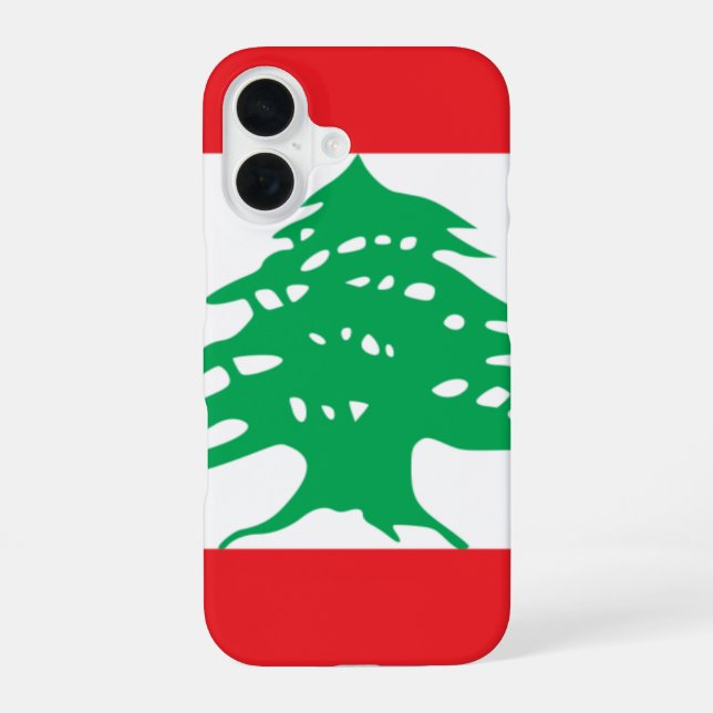 Funda Para iPhone 16 líbano (Reverso )