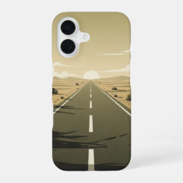 Funda Para iPhone 16 Línea de calor Horizonte