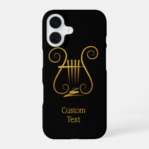 Funda Para iPhone 16 Lira Dorada