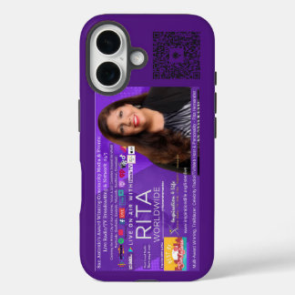 Funda para iPhone 16 Live On Air con Rita