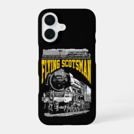 Funda Para iPhone 16 Locomotora de vapor Flying Scotsman 1923 LNER.