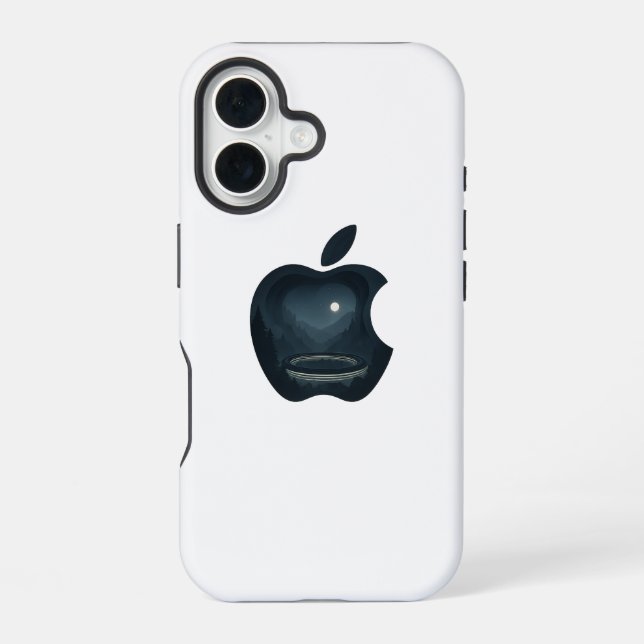 Funda Para iPhone 16 Logo de Apple Park (Reverso )
