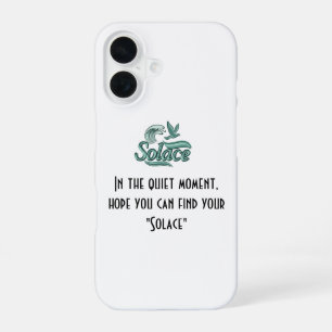 Funda Para iPhone 16 Logo de iPhone Cases Solace
