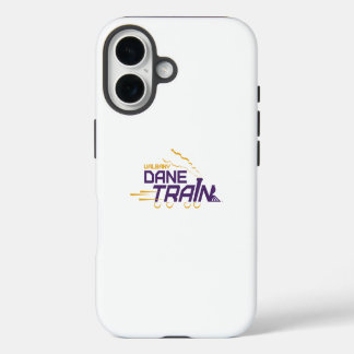 Funda Para iPhone 16 Logo del Tren de Dane de la UAlbany