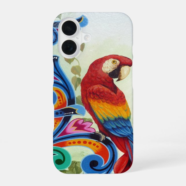 Funda Para iPhone 16 loro (Reverso )