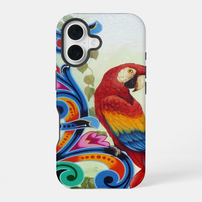 Funda Para iPhone 16 loro (Reverso )