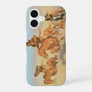 Funda Para iPhone 16 Los Corredores de Búfalo, Big Horn Basin de Reming